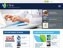 Tablet Screenshot of cha.com